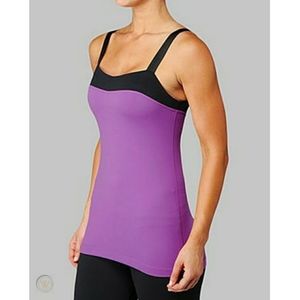 Lululemon • Heart Tank In Very Violet/Black size 4
